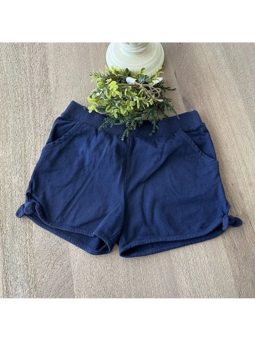 GAP Navy Blue Cotton Shorts with Bows